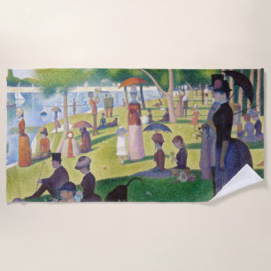 Serviette De Plage Georges Seurat - Un dimanche sur La Grande Jatte