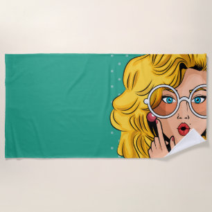 Serviette De Plage Girl #1