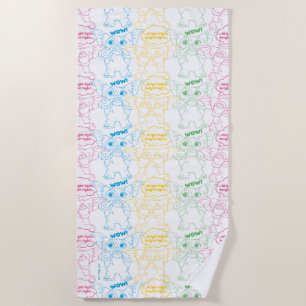 Serviette De Plage Gizmo   Lumière Lumineuse ! Lumière Lumineuse !