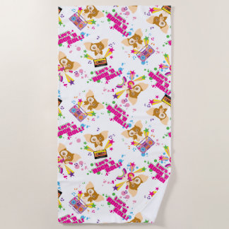 Serviette De Plage Gizmo | Motif Rock 'n Roll
