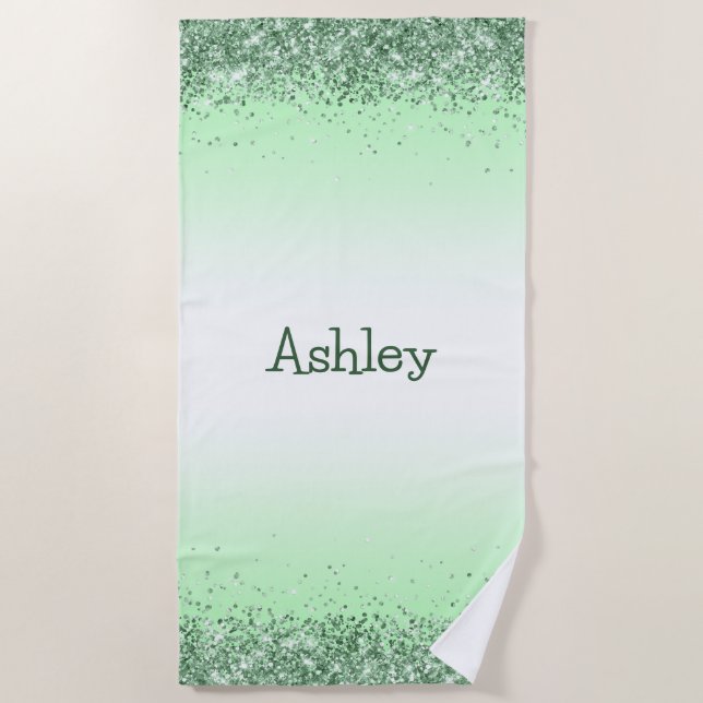 Serviette De Plage Glitter (Devant)
