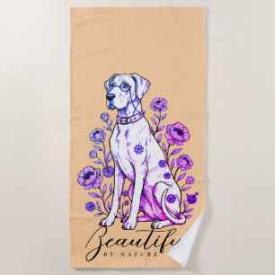 Serviette De Plage Grand Danois Steampunk