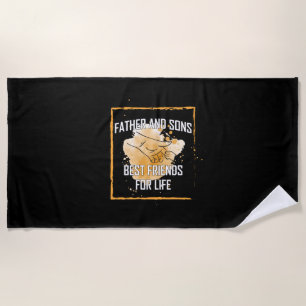 Serviette De Plage Grandfather Quotes   Father And Sons Best Friend