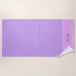 Serviette De Plage Granny pourpre