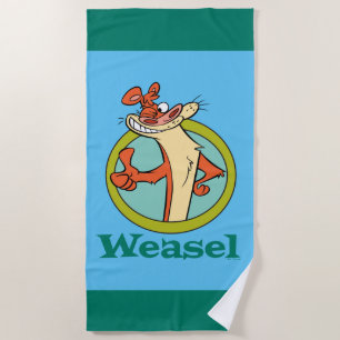Serviette De Plage Graphique de caractères de haut de pouce