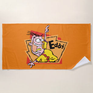 Serviette De Plage Graphique de caractères de nuage