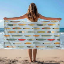 Graphisme de planche de surf Surf Life Retro Coast