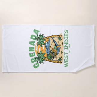 Serviette De Plage Grenade Antilles occidentales