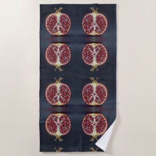 Serviette De Plage Grenade – fruit précieux pour la santé