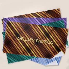 Serviette De Plage Grilles diagonales Brown dorées personnalisées