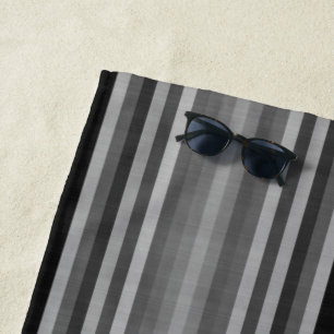 Serviette De Plage Gris Gris Gris Gris Noir Gris Gris