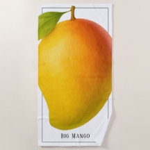 Gros Mango, Fruit Sucré et Nom