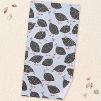 Guinée Fowl mignon Motif d'oiseaux