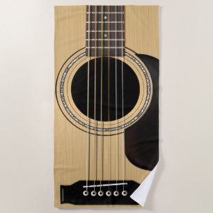 Serviette De Plage Guitare