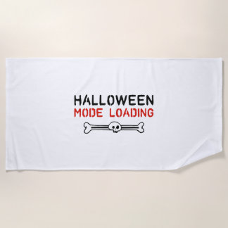 Serviette De Plage Halloween cool dire Halloween parti