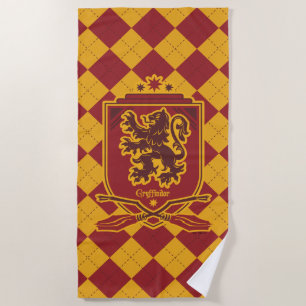 Serviette De Plage Harry Potter Gryffindor QUIDDITCH™ Crest