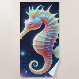 Serviette De Plage Hippocampe galactique