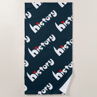 Serviette De Plage Histoire Petit Coeur