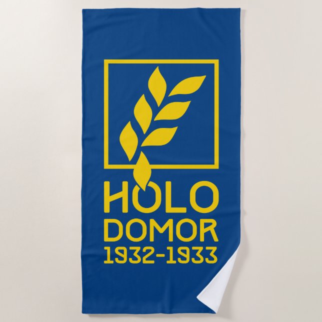 Serviette De Plage Holodomor (Devant)
