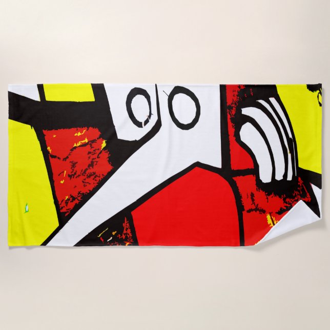 Serviette De Plage Hominid (Devant)