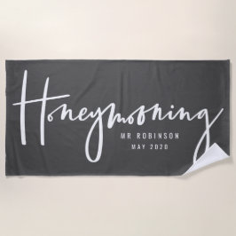 Serviette De Plage Honeymooning
