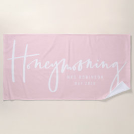 Serviette De Plage Honeymooning