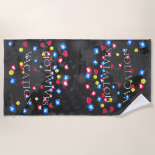 Serviette De Plage Hotwives En vacances, tout le monde l'aime
