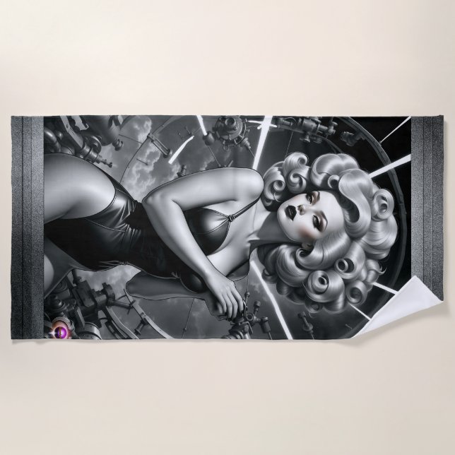 Serviette De Plage I Dabble In Mechanical Engineering par Xzendor7 (Devant)