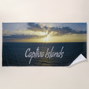 Serviette De Plage Îles Captiva Floride