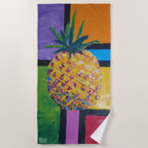 Imagen de mi obra Piña. Serie