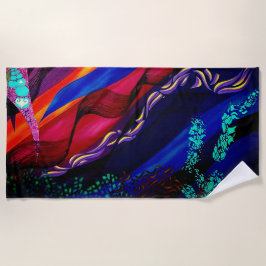 Serviette De Plage IMMERSION de Christèle Chabrette