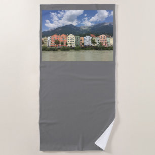Serviette De Plage Innsbruck, ville de l'état autrichien du Tyrol
