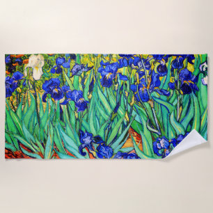 Serviette De Plage Iris de Vincent Van Gogh