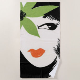 Serviette De Plage Island Girl Beach Towel