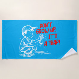 Serviette De Plage It's a trap