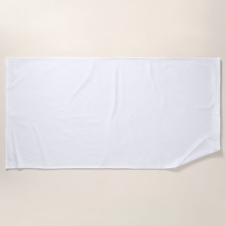 Serviette De Plage J'aime Mon Petit-ami & Coeur Rouge Personnalisé