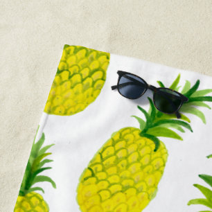 Serviette De Plage Jolies ananas Fruit été