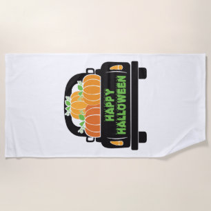 Serviette De Plage Joyeuse journée Halloween 2021 costume