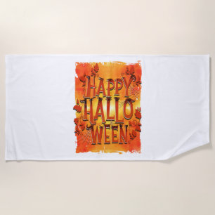 Serviette De Plage Joyeux Halloween