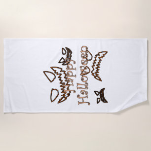 Serviette De Plage Joyeux Halloween