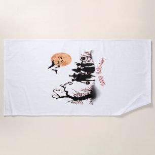 Serviette De Plage Joyeux Halloween