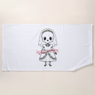 Serviette De Plage Jusqu'à la mort Fêtons-nous Halloween
