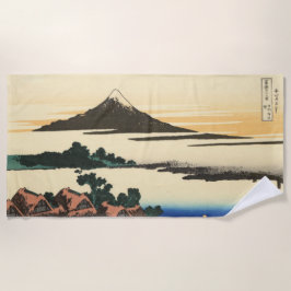 Serviette De Plage Katsushika Hokusai Dawn dans la province de Kai