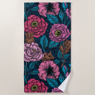 Serviette De Plage La fête des souris