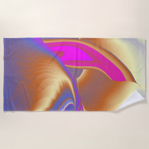Serviette De Plage La magie de l'été, 3D Art Abstrait