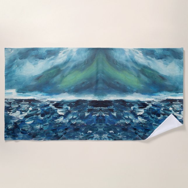 Serviette De Plage La mer (Devant)
