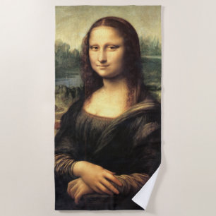 Serviette De Plage La Mona Lisa Leonardo da Vinci