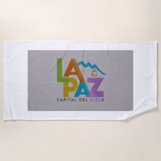 Serviette De Plage La Paz ville du ciel
