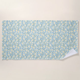 Serviette De Plage La Terre Rire En Fleurs