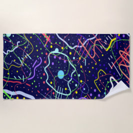 Serviette De Plage La vie dans l'espace